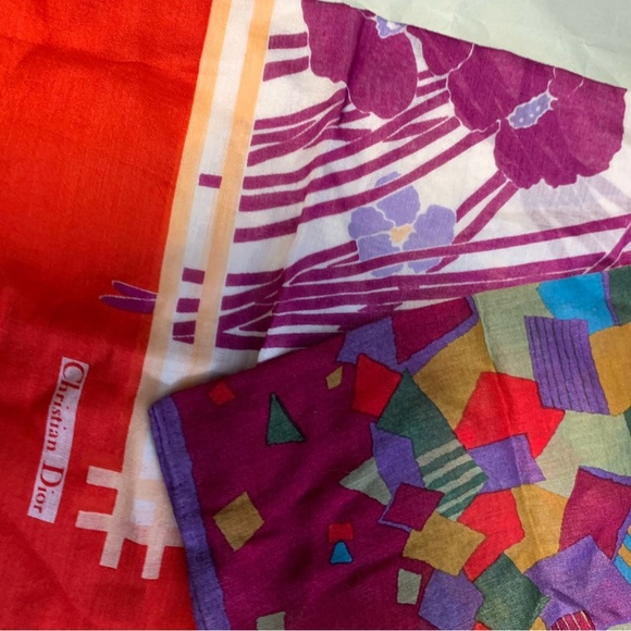 Christian Dior brandnew cotton handkerchief - Picture 3 of 7